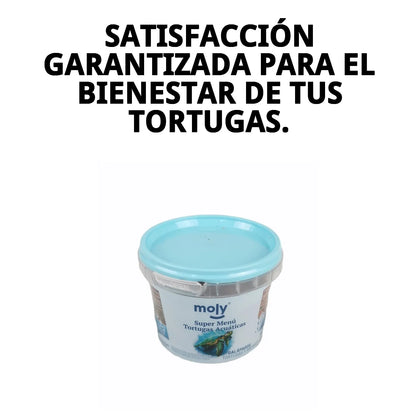 Moly Turtle Menu 🐢 – Alimento para el Correcto Desarrollo del Esqueleto de la Tortuga