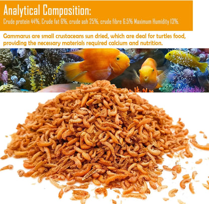 Gammarus 🦐 – Alimento para Tortugas y Galápagos (30 g / 280 ml)