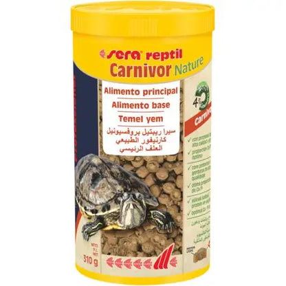 Sera Reptile Professional Carnivor Nature 🦎 – Alimento Bicomponente para Reptiles Carnívoros (310 g)