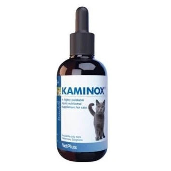 Kaminox 120 ml 💧 – Complemento Renal Líquido para Perros y Gatos (Vetplus)