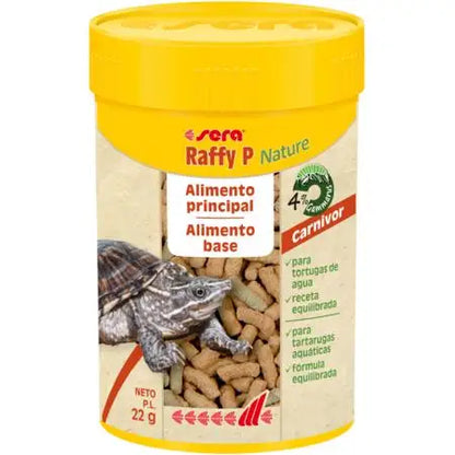 Sera Raffy P Nature 🐢 – Alimento Completo para Tortugas Acuáticas (850 g)