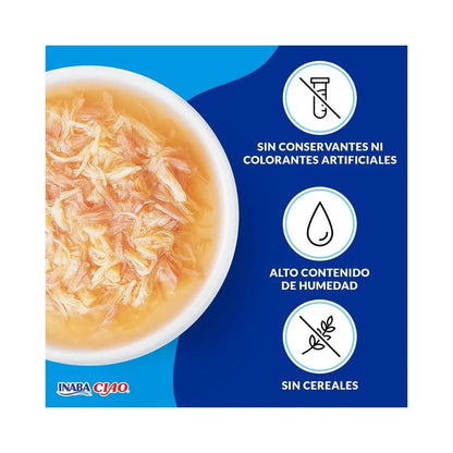 Ciao Broth 🍲 – Caldo Complementario sin Cereales para Gatos (40 g)