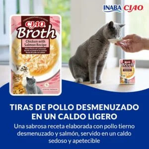 Ciao Broth 🍲 – Caldo Complementario sin Cereales para Gatos (40 g)