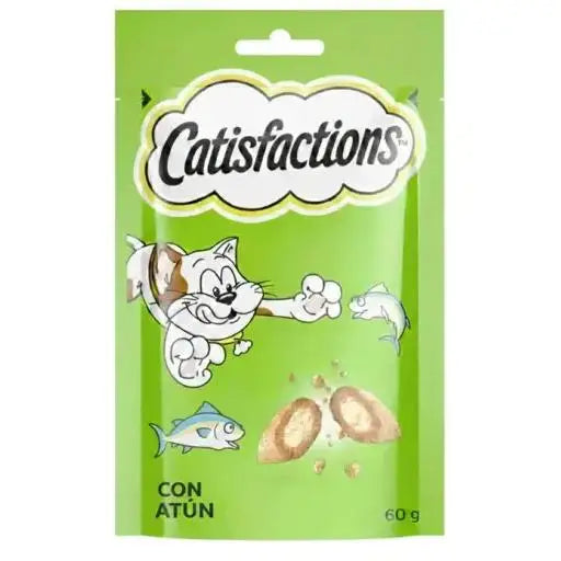 Catisfactions Snacks de Atún para Gatos - 60g