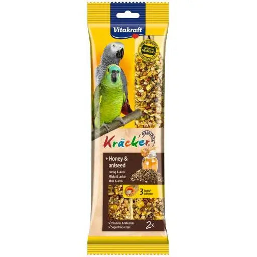 Vitakraft Barritas de Miel para Loros Africanos (Pack 2 uds)