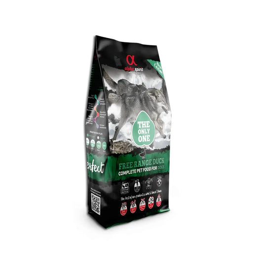 Alpha Spirit The Only One Pato 🦆 – Alimento Natural para Perros Adultos (12 kg)