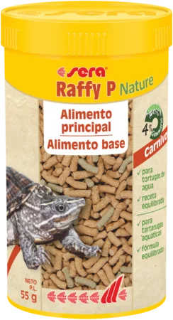 Sera Raffy P Nature 🐢 – Alimento Completo para Tortugas Acuáticas (55 g)