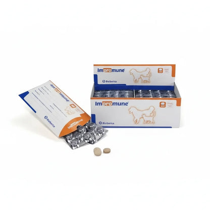Bioiberica Impromune 🛡️ – Refuerzo del Sistema Inmunitario para Perros y Gatos (20 Comprimidos)