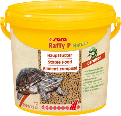 Sera Raffy P Nature 🐢 – Alimento Completo para Tortugas Acuáticas (850 g)