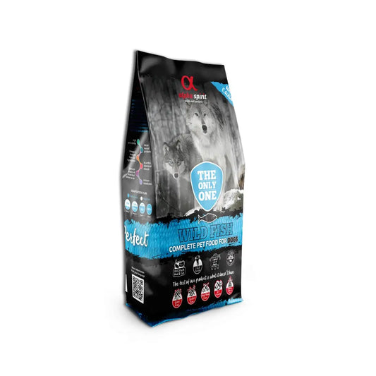 Alpha Spirit The Only One Pescado Salvaje 🐟 – Alimento Natural para Perros (12 kg)