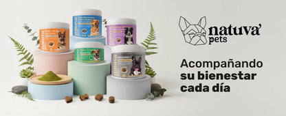Natuva Pets Probióticos 🌱 – 120 Masticables para el Equilibrio Intestinal de tu Perro