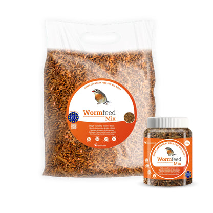 Wormfeed Mix 🐛 – Combinación de Insectos de Alta Calidad (1 kg)