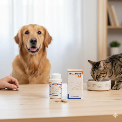 Bioiberica Impromune 🛡️ – Refuerzo del Sistema Inmunitario para Perros y Gatos (20 Comprimidos)
