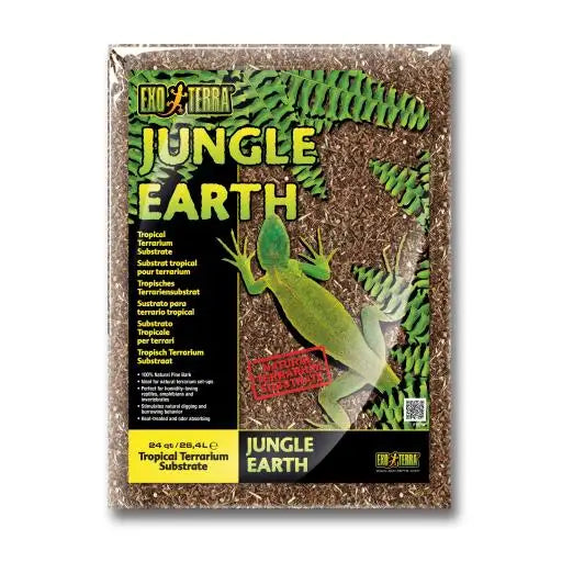 Exo Terra Tropical Substrate - Sustrato de Tierra de Selva para Terrario 8L