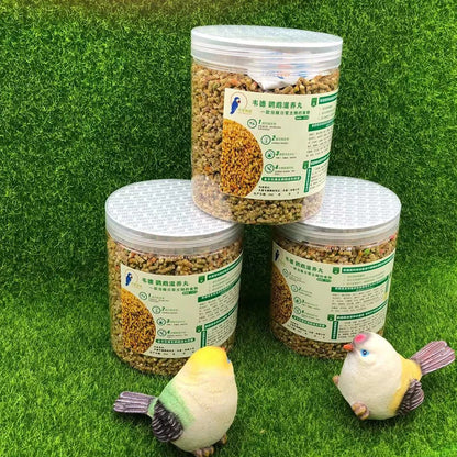 Alimento Nutritivo en Píldoras 🐦 – Para Loros y Periquitos (500 g)