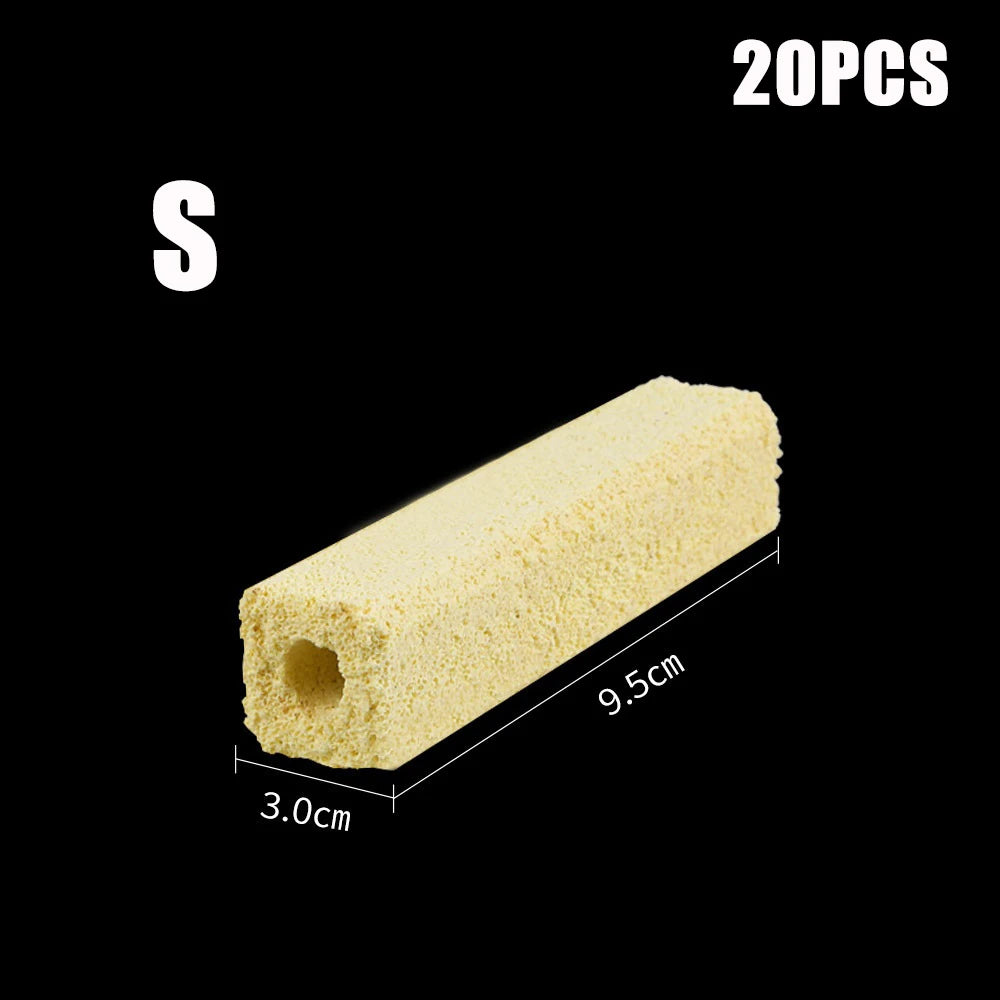 Aros Cerámicos Bio-Filtro para Acuario (20 uds) - Casa de Bacterias Nitrificantes