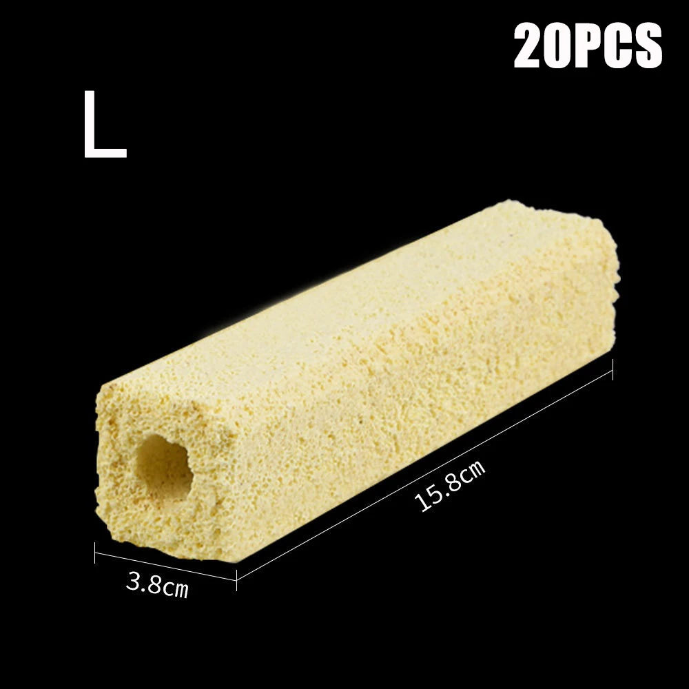 Aros Cerámicos Bio-Filtro para Acuario (20 uds) - Casa de Bacterias Nitrificantes