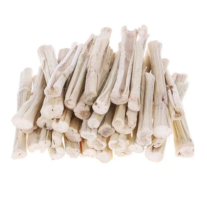 Palitos de Bambú Dulce 🎋 – Snack Dental para Hámsters, Chinchillas, Conejos, Loros y Ratas (500 g)