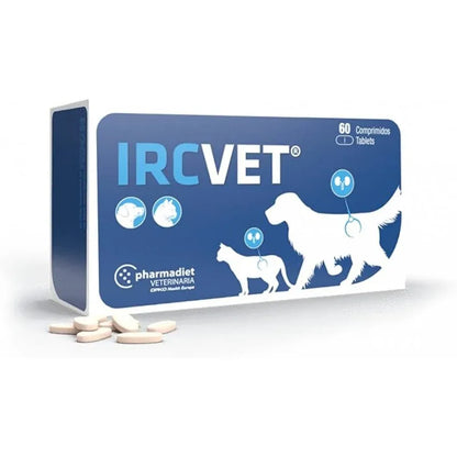 Ircvet 60 Comprimidos 💧 – Suplemento Renal para Perros y Gatos (Pharmadiet)
