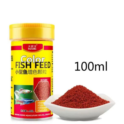 Gránulo de Espirulina 🌿 – Realce de Color para Peces Tropicales (100 ml)