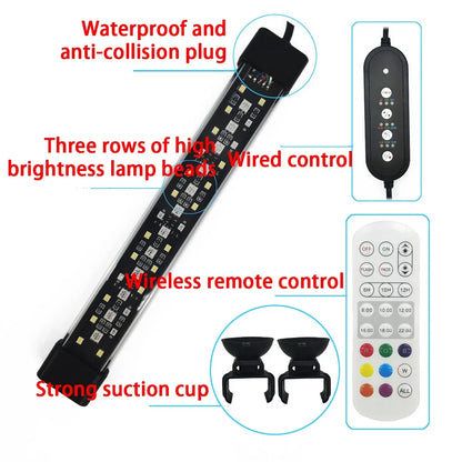 Luz LED Espectro Completo 💡 – Resistente al Agua IP68 (20-70 cm)