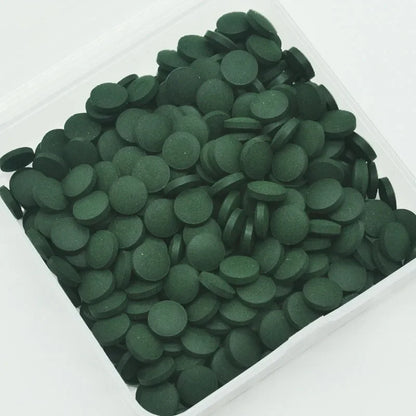 Tabletas de Espirulina 🌿 – Para Peces y Camarón Cristal Rojo