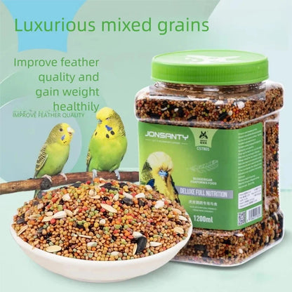 Alimento Mixto de Semillas y Flores 🌻 – Para Loros y Periquitos (800 g)