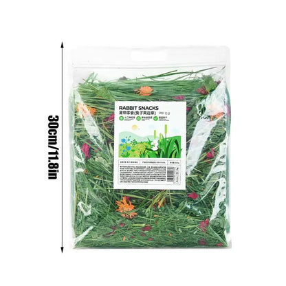 Bloque de Heno Natural 🌾 – Cama y Alimento Seguro para Conejos, Cobayas y Roedores