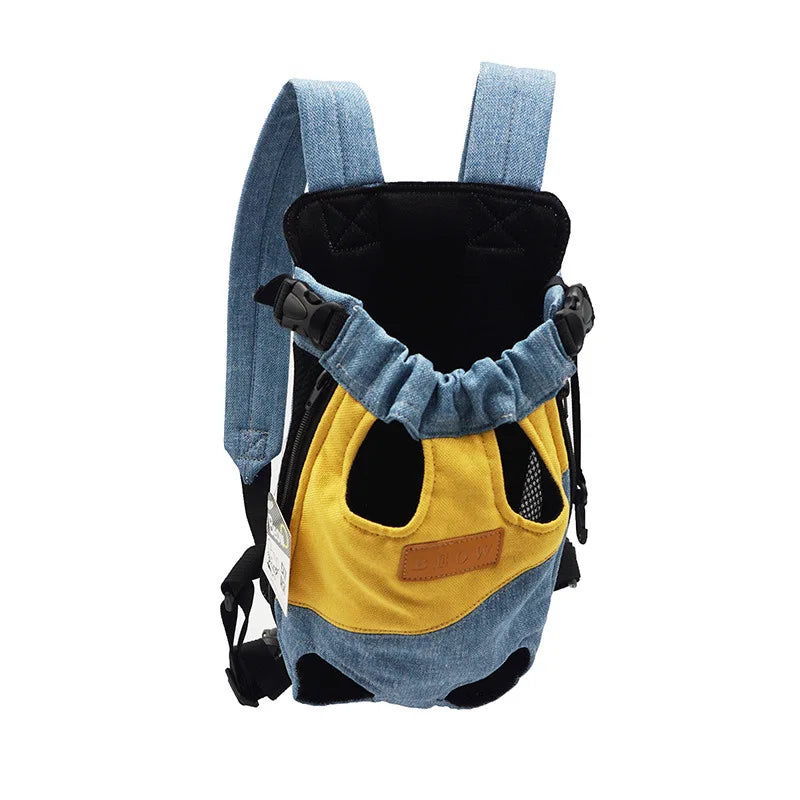Mochila Transportín para Gatos con Estampados Divertidos - Varias Tallas hasta 10kg