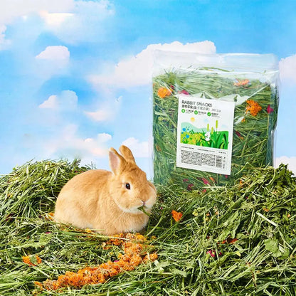 Bloque de Heno Natural 🌾 – Cama y Alimento Seguro para Conejos, Cobayas y Roedores