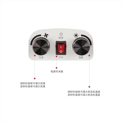 Secador Profesional de Pared con Iones Negativos 💨 – Shernbao PWD-921P