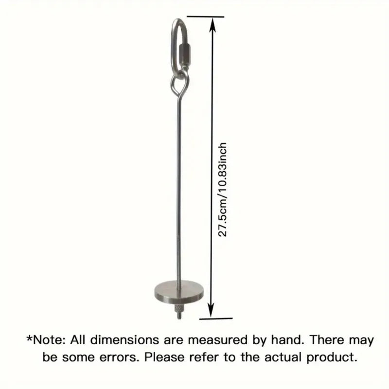 Tenedor de Acero Inoxidable para Fruta - Accesorio de Alimentación para Loros y Aves