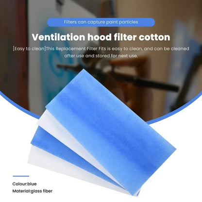 Filtro de Repuesto para Cabina de Aerografía 🎨 – Fibra de Vidrio (2 uds)