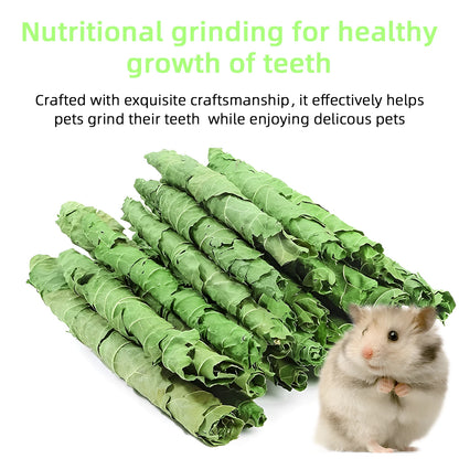 Hojas de Morera Deshidratadas 🌿 – Snack Natural para Desgaste Dental de Conejos y Hámsters
