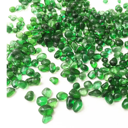 Grava Decorativa de Vidrio 💎 – Piedras para Peceras y Plantas (500 g)