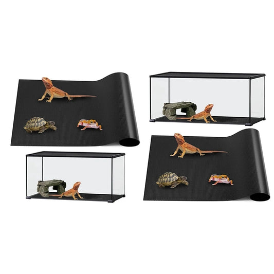 Alfombra de Terrario para Reptiles - Sustrato Decorativo para Gecko Leopardo, Lagartos, Serpientes y Tortugas