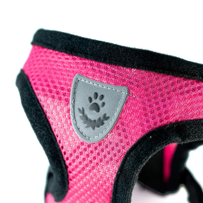 Arnés Tipo Chaleco Transpirable 🎽 – Ajustable, Incluye Correa para Perros