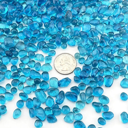 Grava Decorativa de Vidrio 💎 – Piedras para Peceras y Plantas (500 g)