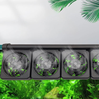 Ventilador Enfriador con Temporizador ❄️ – Velocidad Ajustable (Cristal hasta 12 mm)