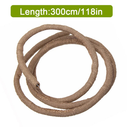 Enredaderas de Ratán Flexibles 1,5/2,5/3M para Terrario - Decoración de Hábitat para Reptiles Trepadores