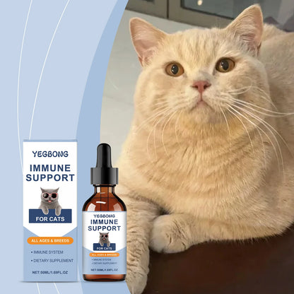 Yegbong 50 ml ✨ – Gotas Vitamínicas para el Cuidado Diario y la Recuperación de tu Gato