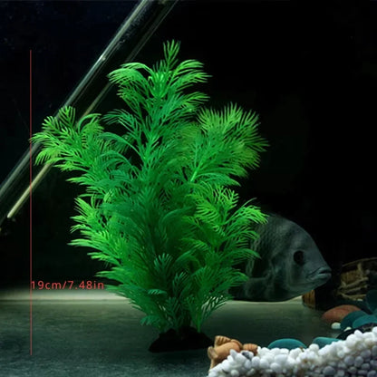 Plantas Artificiales 🌿 – Hierba Acuática Decorativa para Peceras