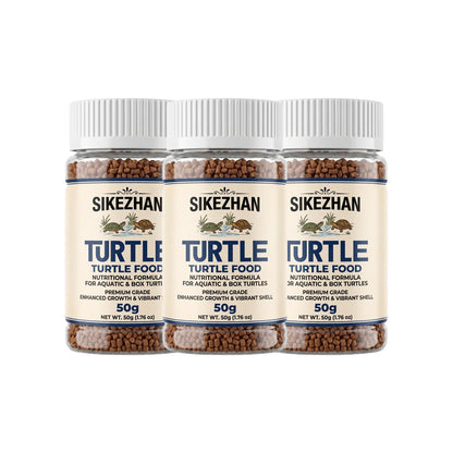 Sikezhan Pellets Probióticos 🐢 – Para Tortugas Acuáticas y de Caja (50 g)
