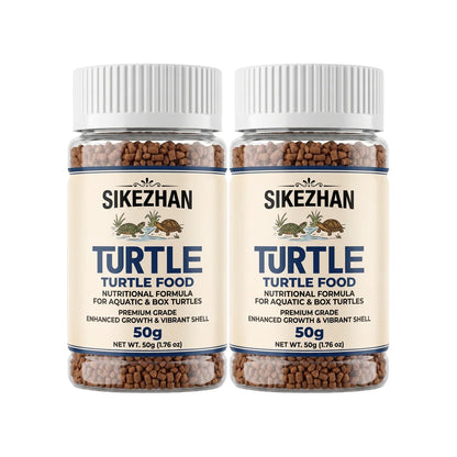 Sikezhan Pellets Probióticos 🐢 – Para Tortugas Acuáticas y de Caja (50 g)