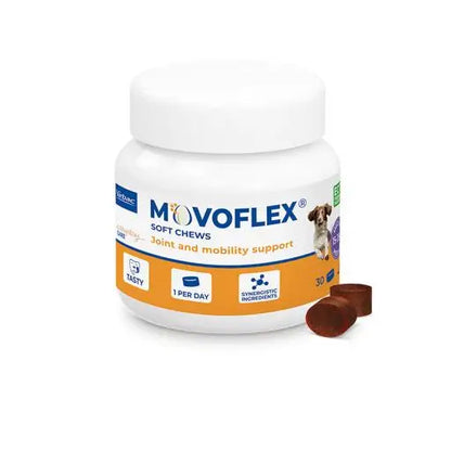 Virbac Movoflex Soft Chews 🦴 – Movilidad Articular para Perros (Talla S)
