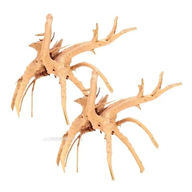 Madera Flotante Decorativa S/M/L para Acuario y Terrario - Tronco Natural para Reptiles y Arañas