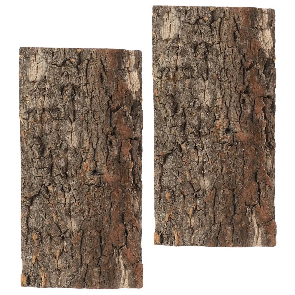 2 Piezas de Corteza de Corcho para Terrario - Decoración Natural y Plataforma para Trepar Reptiles
