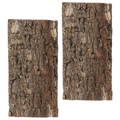 2 Piezas de Corteza de Corcho para Terrario - Decoración Natural y Plataforma para Trepar Reptiles