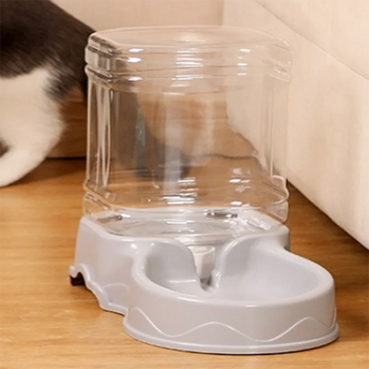 Comedero Automático 3.8L 🥫 – Cubo Dispensador de Gran Capacidad para Gatos y Perros
