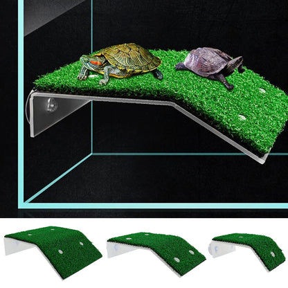 Plataforma Flotante para Tortugas 🐢 – Rampa de Descanso (Tallas S/M/L)